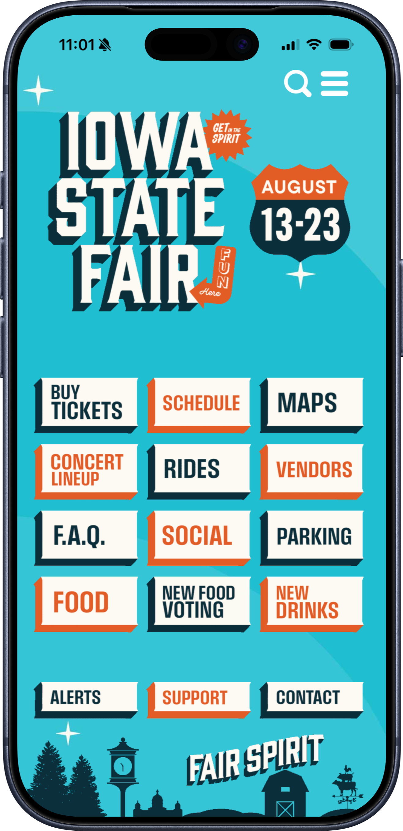 Iowa State Fair app screenshot