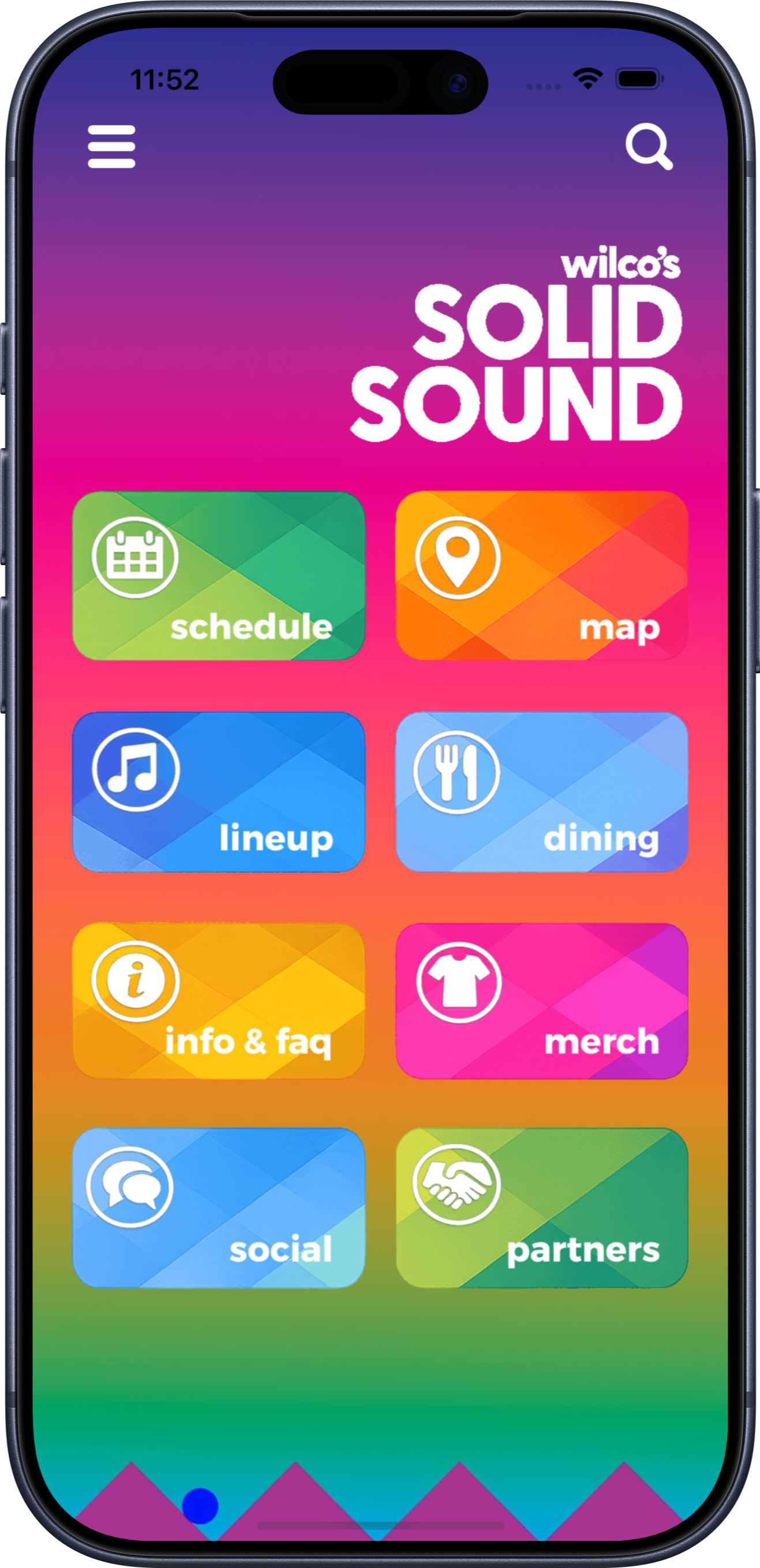 Solid Sound Festival app screenshot